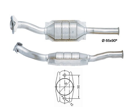 Peugeot 306 1.6i 1587 cc 65 Kw / 88 cv TU5JP Magnaflow CAT Bouwj