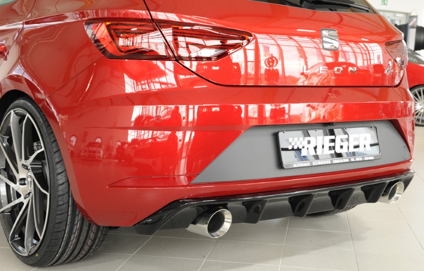 Uitlaatsysteem Seat Leon 5F (FR) 1.8l TSI 2.0l TDI Rieger
