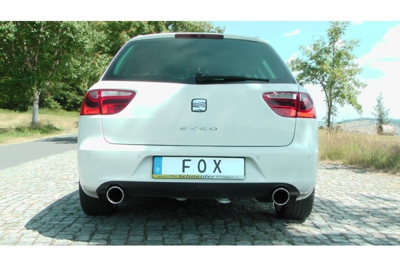 Einddemper Seat Exeo 3R/ 3R ST - 2,0l TFSI Duplex 1x90 rond
