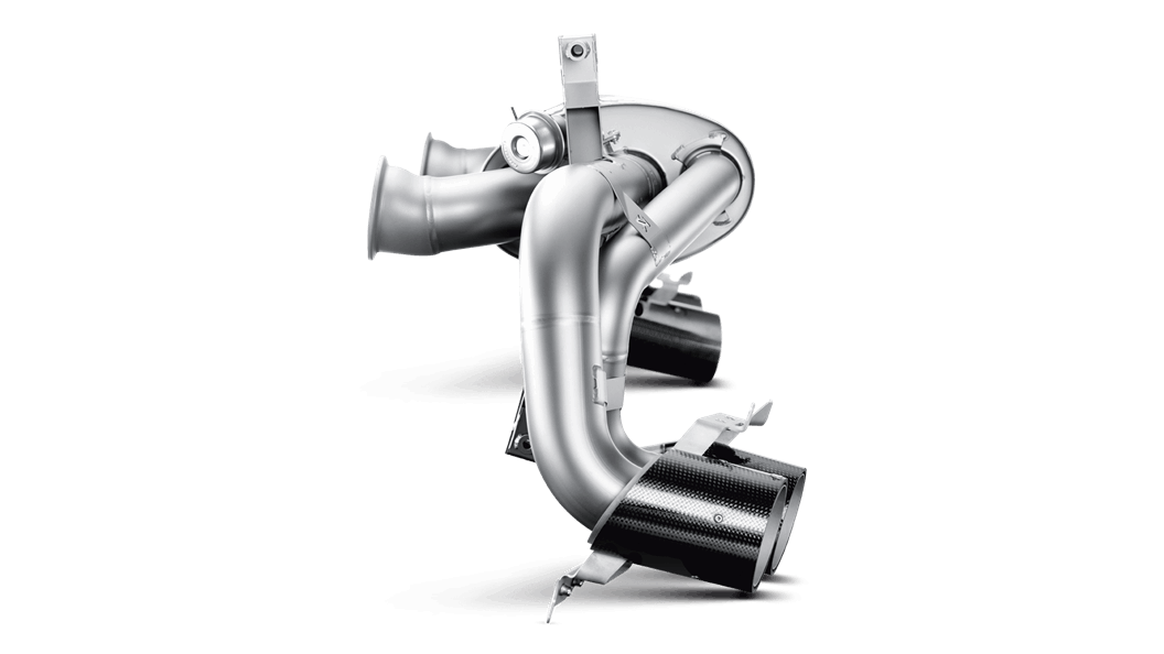 Akrapovic Lamborghini Gallardo Titanium Slip On Exhaust System LP550-2/LP560-4/LP570-4 5.2 V10