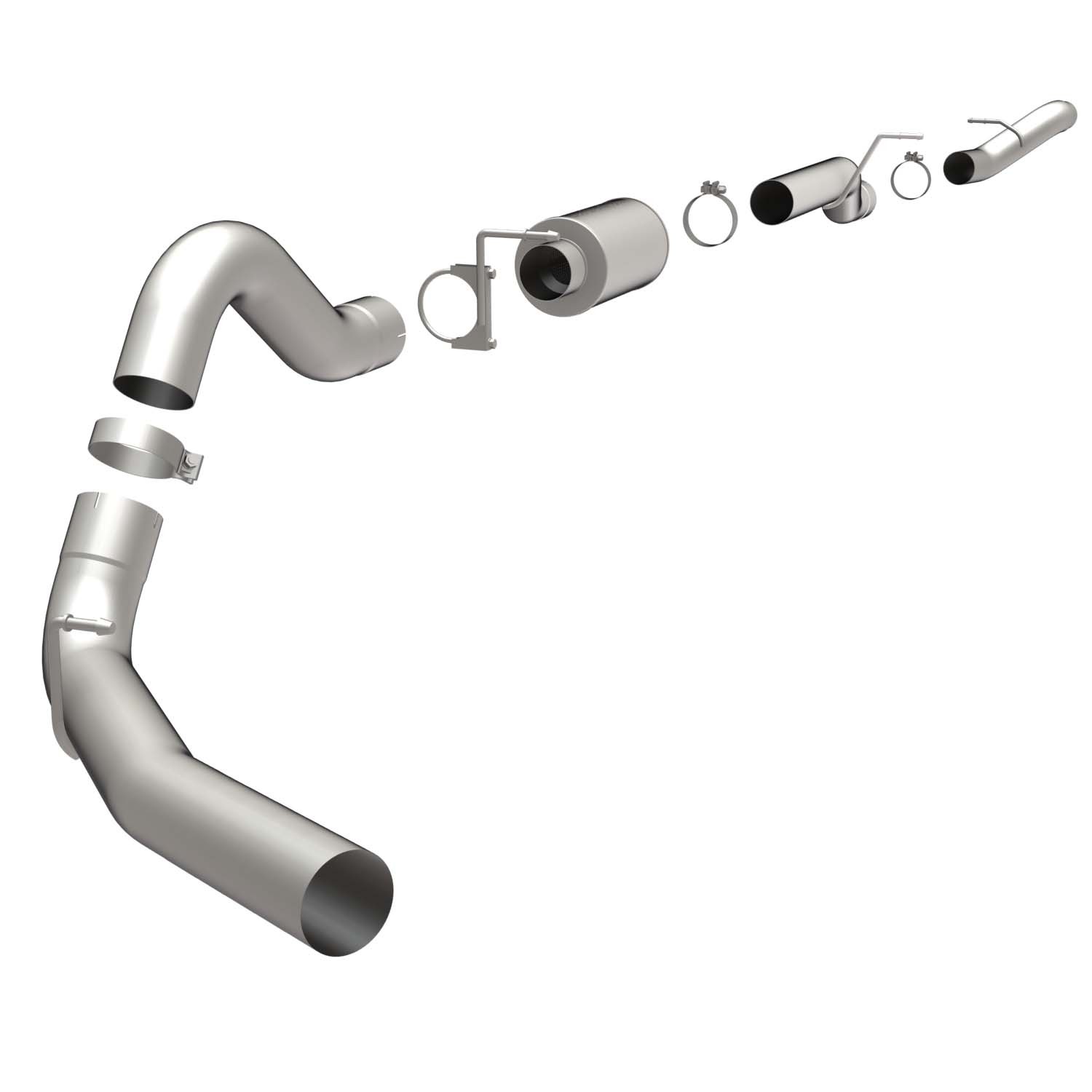 Gm Cat-Back 06- PI GM Duramax EC/LB Magnaflow Cat-Back