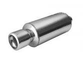 Sport-Eindemper 1x150mm RVS Universeel Ulter-Sport