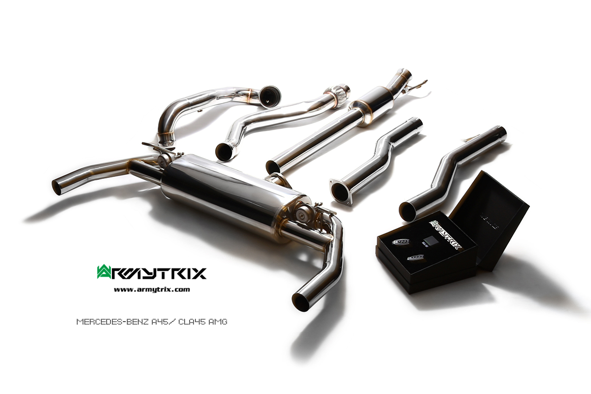 Armytrix Mercedes A-Class W176 A45 AMG (2013-) Front pipe + mid 