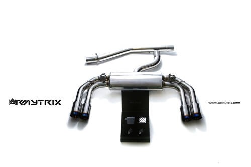 VW Golf VII R 2.0 Turbo 13-.. Armytrix STAINLESS STEEL CAT-BACK