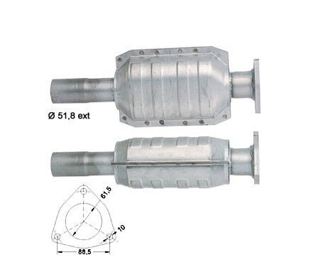 Fiat MAREA 1.9TD 1910 cc 74 Kw / 100 cv 182A7.000 Magnaflow CAT 