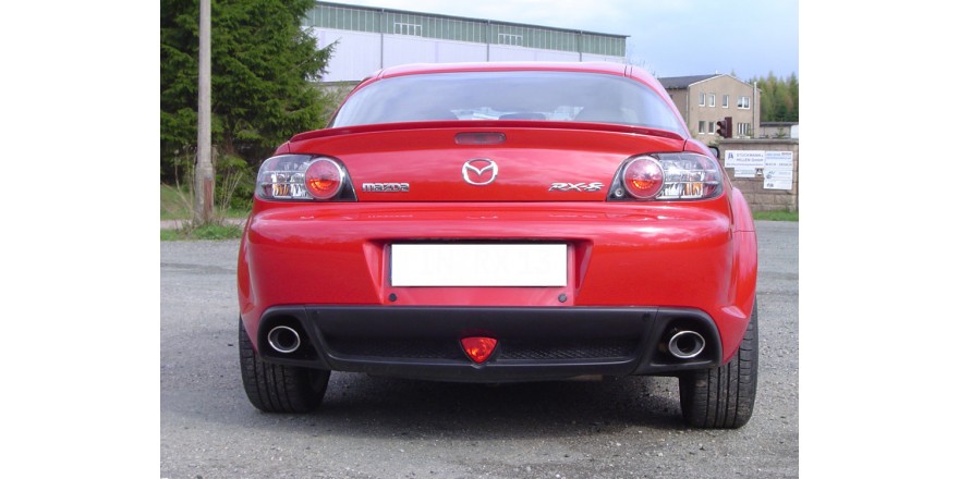 Mazda RX8 Einddemper dwars Uitgang rechts/links - 115x85 Typ 38