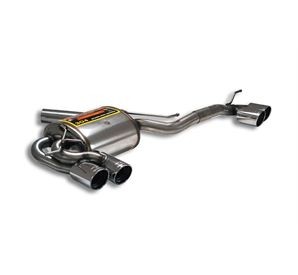 BMW E87 130i (265 pk) 05 –› Supersprint Rear exhaust R.OO 80 + L