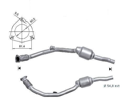 VW PASSAT 3B(G) 2.5TDI V6 2496 cc 120 Kw / 163 cv BDG Magnaflow