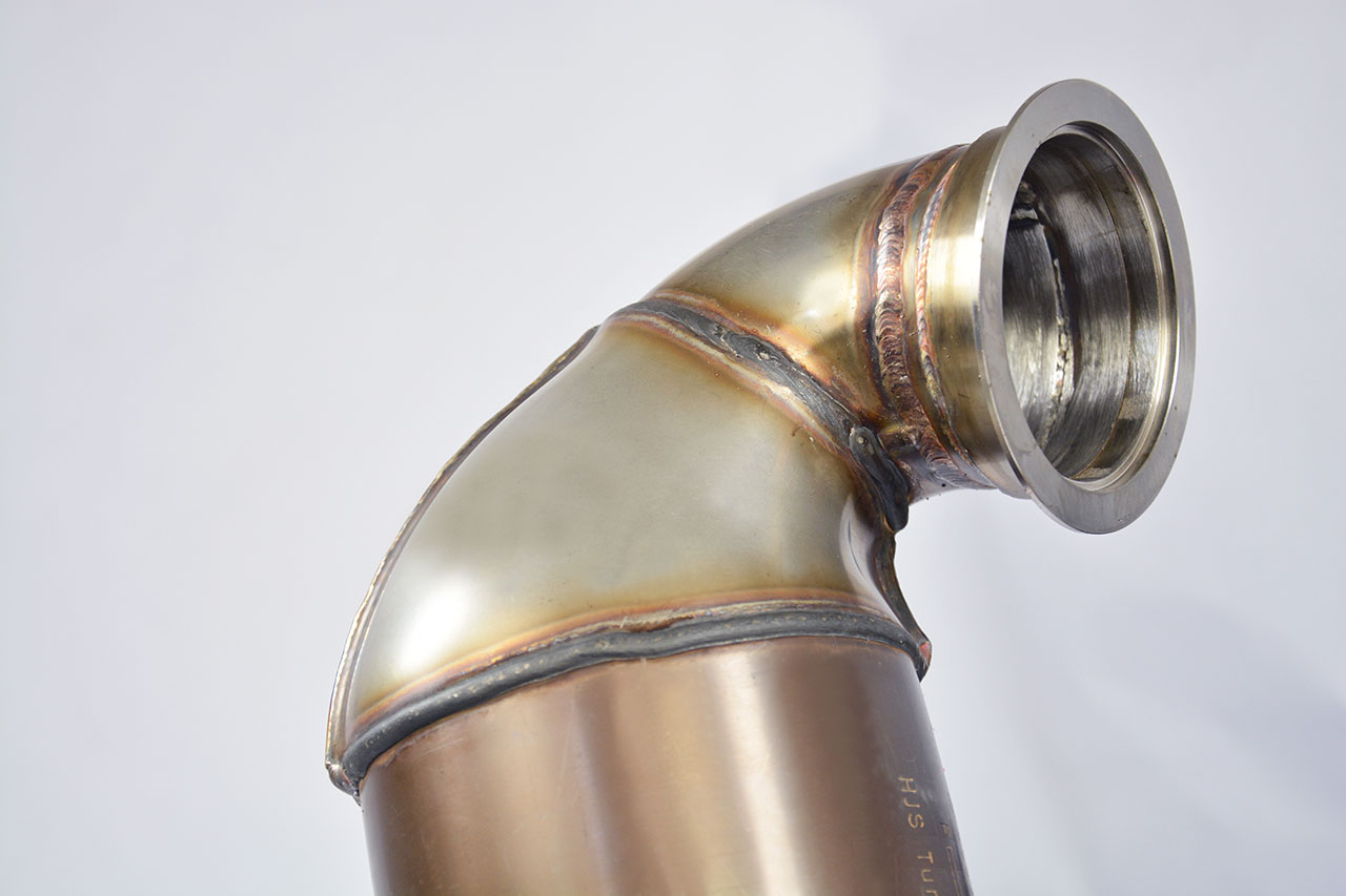 AUDI A1 1.8 TFSI 3 Doors / Sportback (192 Hp) 2014 Turbo downpipe kit + Metallic catalytic converter