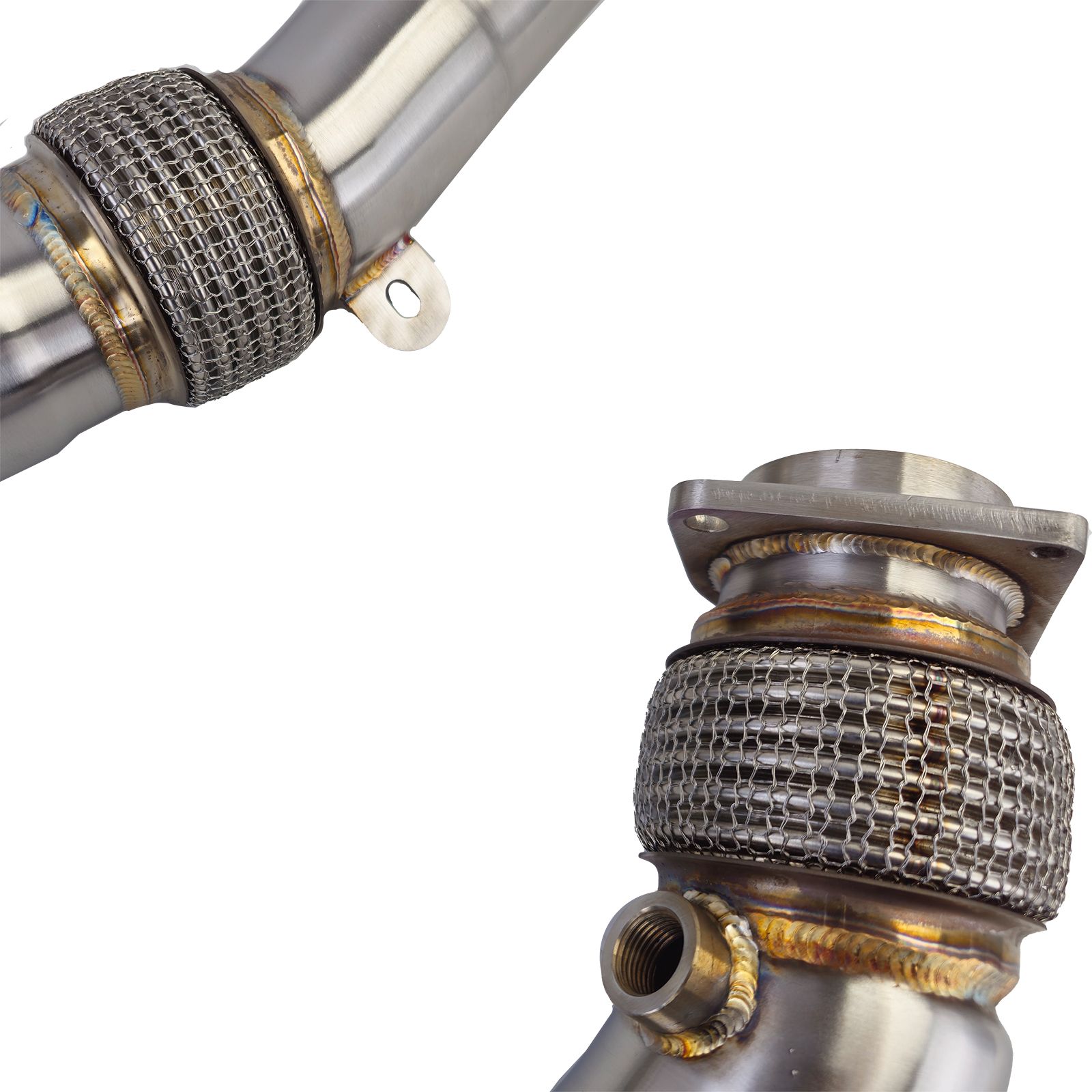 Downpipe BMW M3 M4 F80 F82 F83 S55 RVS 2014-2020