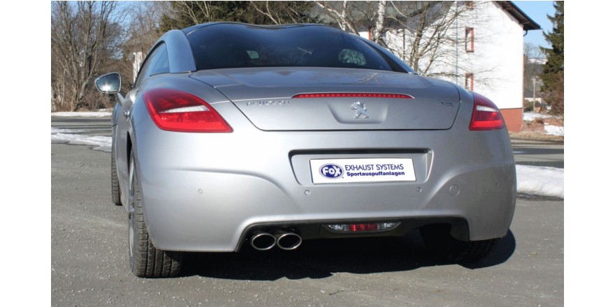 Peugeot RCZ Einddemper eenzijdig - 2x106x71 Typ 32 FOX