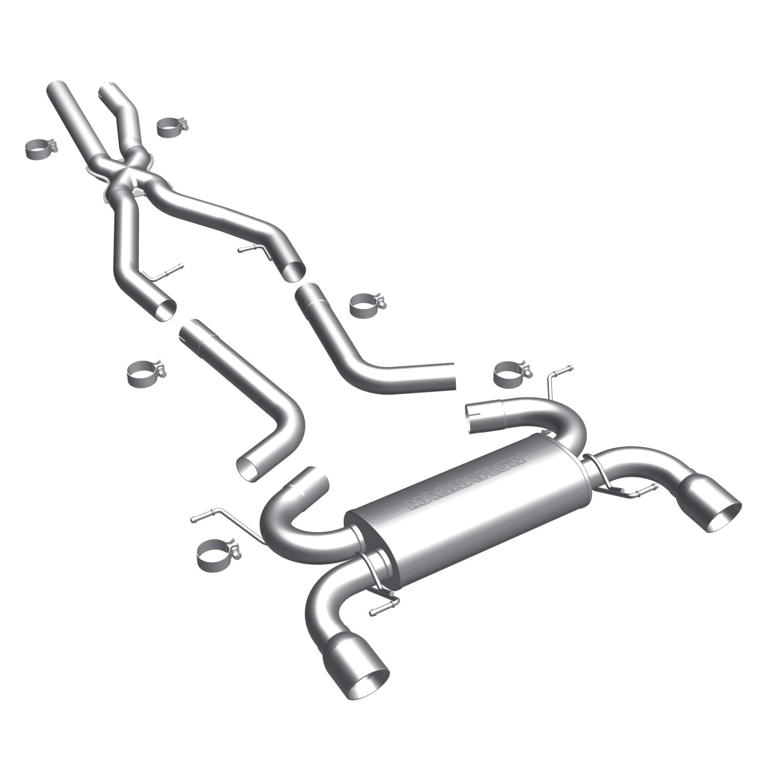 BMW Cat-Back 07-10 BMW 335 Coupe Touring Magnaflow Cat-Back