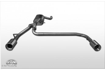 Ford Focus II Hatchback Einddemper Uitgang rechts/links 63,5mm -