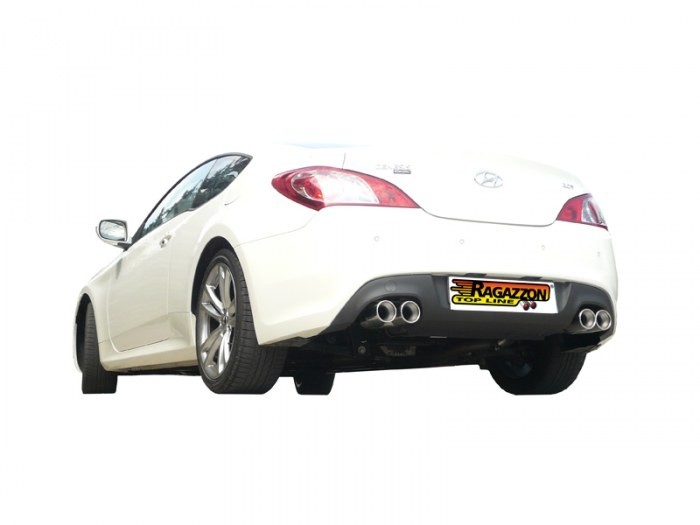 Hyundai Genesis Einddemper Ragazzon