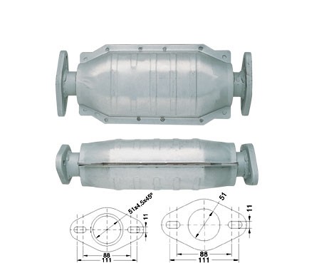 Hyundai PONY 1.3i 1298 cc 47 Kw / 64 cv G4DG Magnaflow CAT Bouwj