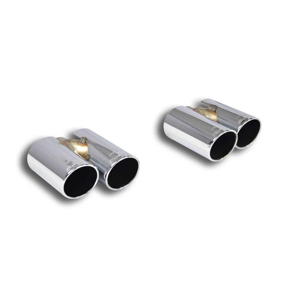 AUDI A3 8V 2.0 TDI (150 Hp) 2012 Endpipe kit 4 exit OO80 Right+ OO80 Left