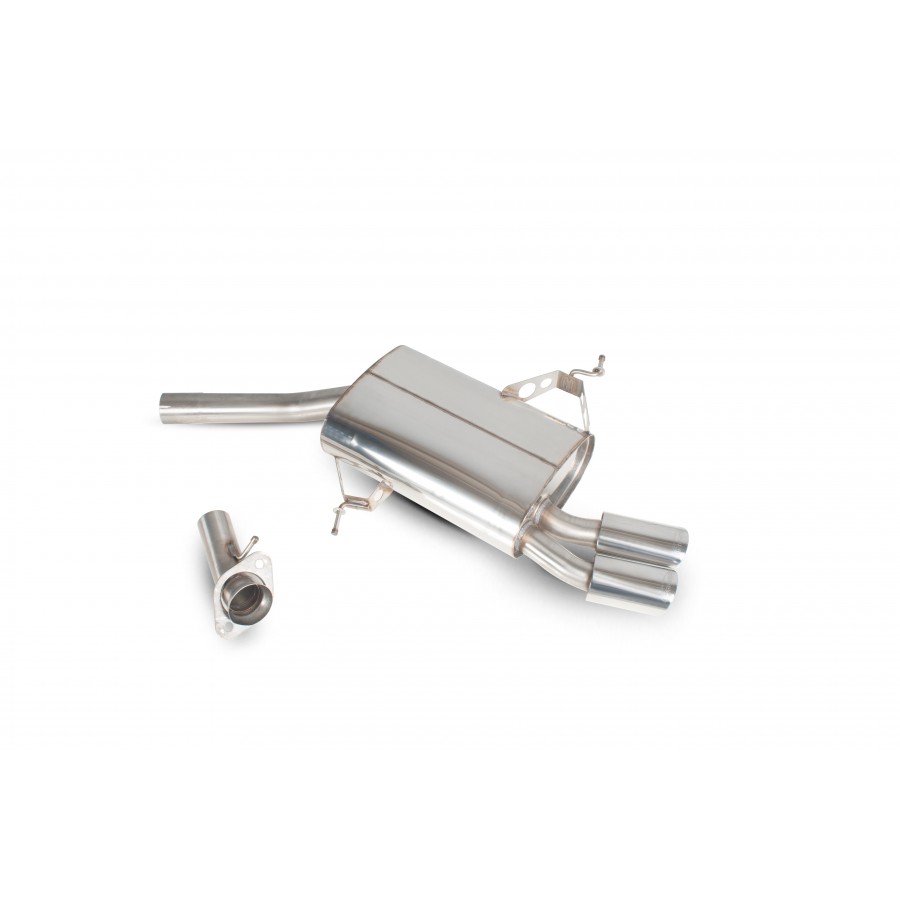 Scorpion rear silencer BMW E90/E91/E92 325/328/330