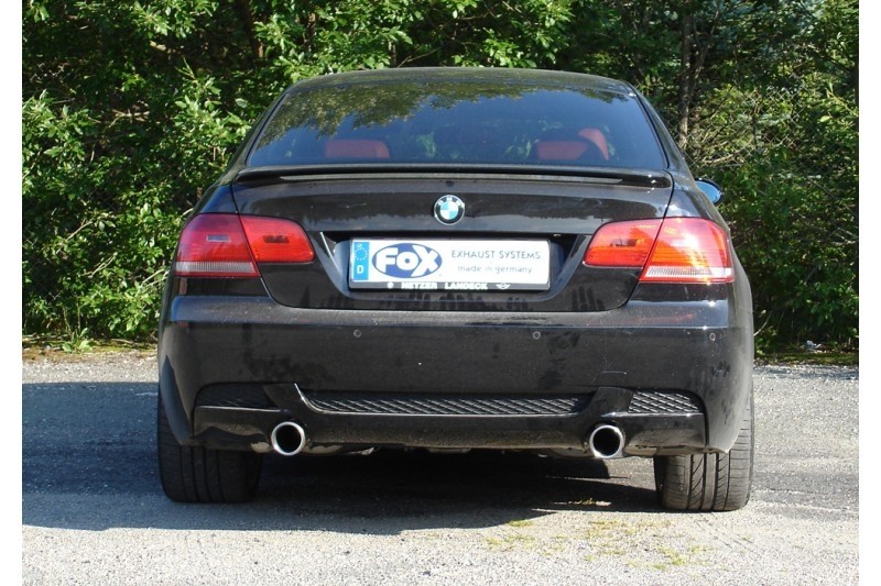 Einddemper BMW E90/91/92 335i/335d Duplex 1x90mm