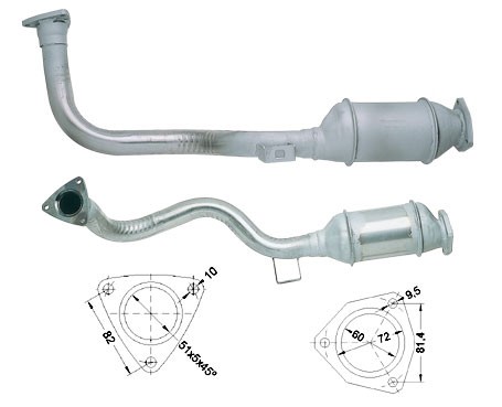 Audi 80 2.6 V6 4x4 2598 cc 110 Kw / 150 cv Magnaflow CAT Bouwjaa