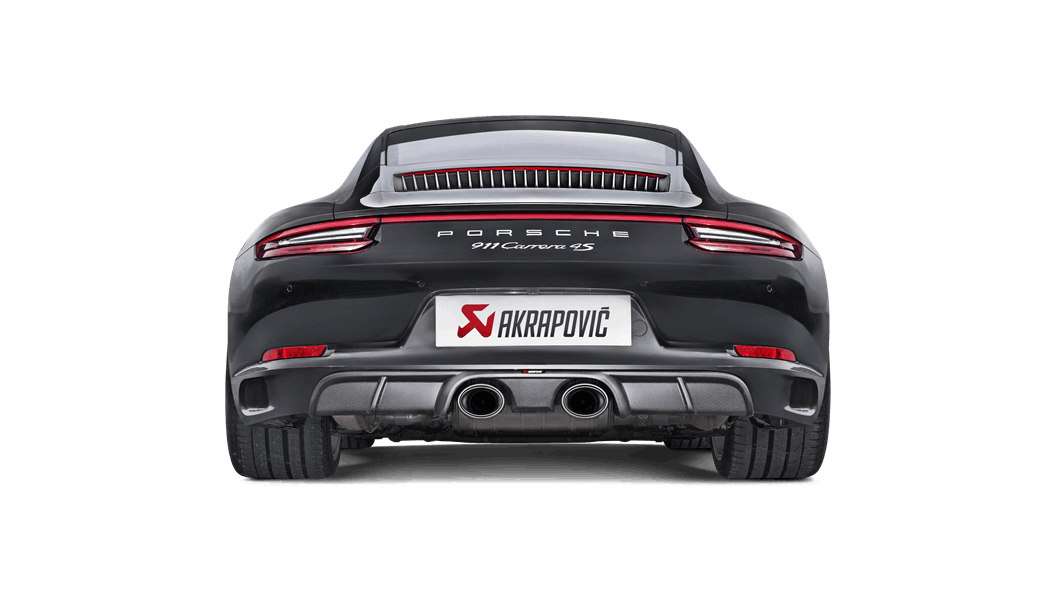 Akrapovic Porsche 911 Carrera (991.2) Cabriolet/S/4/4S/Gts Gloss Carbon Diffuser