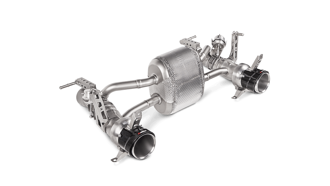 Akrapovic Ferrari 488 Gtb/488 Spider “Slip On” Titanium Exhaust System