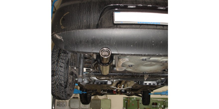 VW Fox - 5Z1 Einddemper - 1x80 Typ 13 FOX