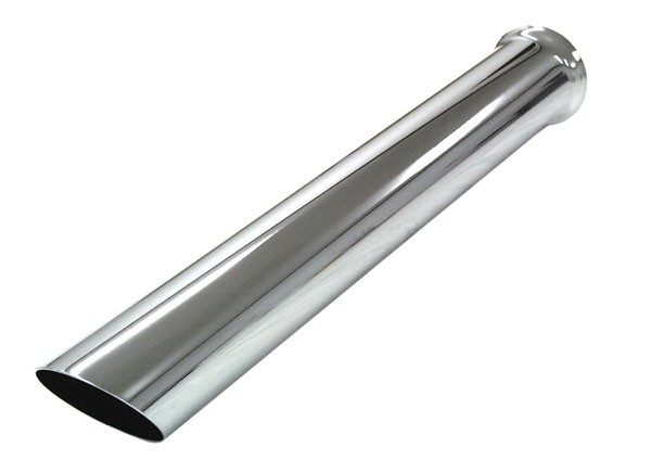 chroom buis L=580mm 3 inch (76,1mm) Simons Staal