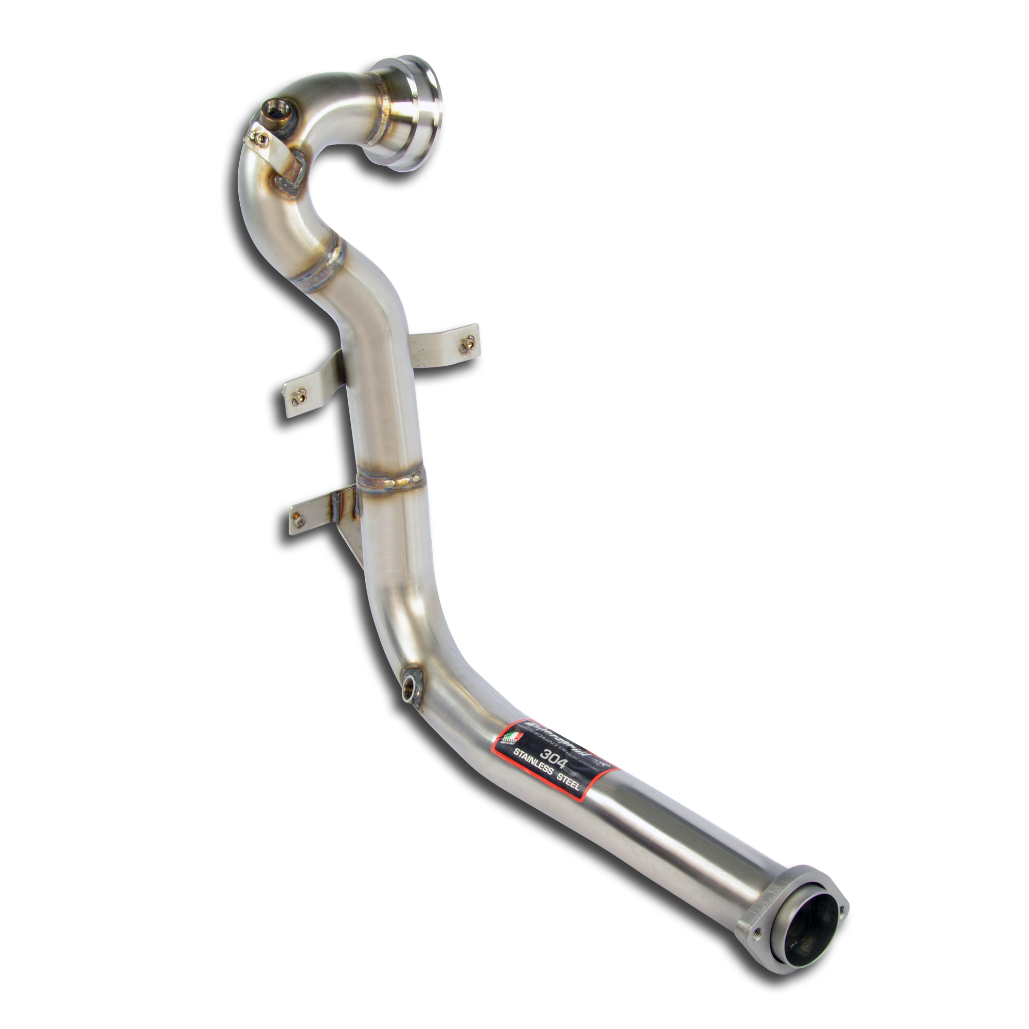 695 ABARTH 1.4T "Biposto" (190 Hp) (Ø65) 2014 Turbo downpipe kit (Replaces catalytic converter)