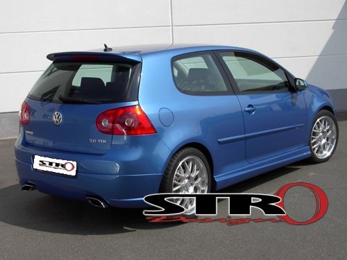 Duplex uitlaat VW Golf V STRO-Design