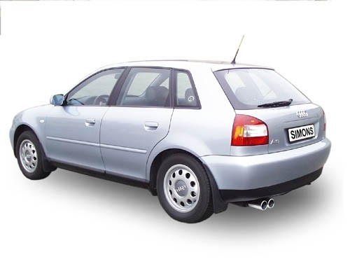 Simons Uitlaatsysteem af kat. VW Beetle 1998>