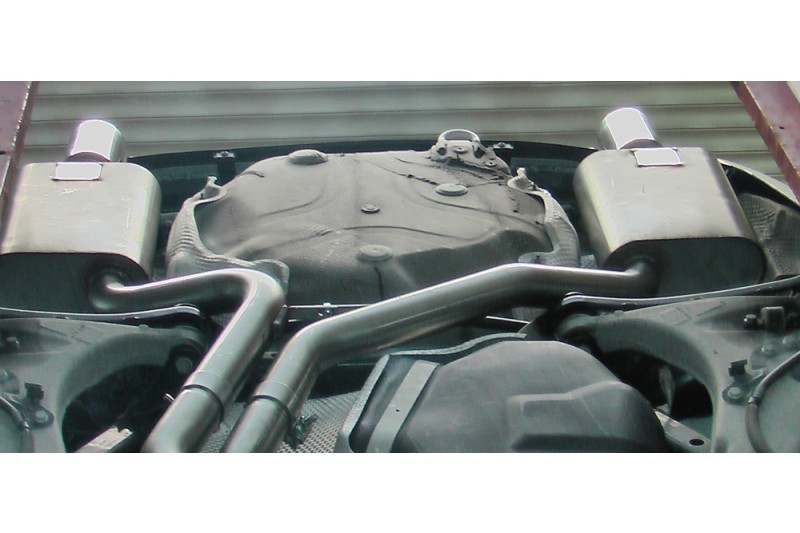Einddemper Seat Exeo 3R/ 3R ST - 2,0l TFSI Duplex 1x90 rond