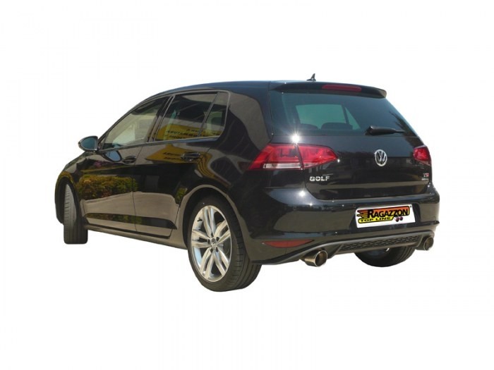 VW Golf VII 1.4 TSI Einddemper Ragazzon