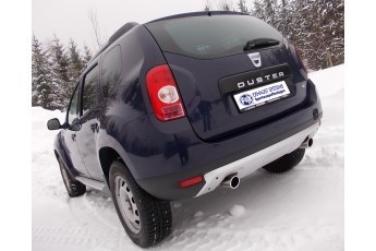 Dacia Duster 4x4 Einddemper dwars Uitgang rechts/links - 1x90 Ty