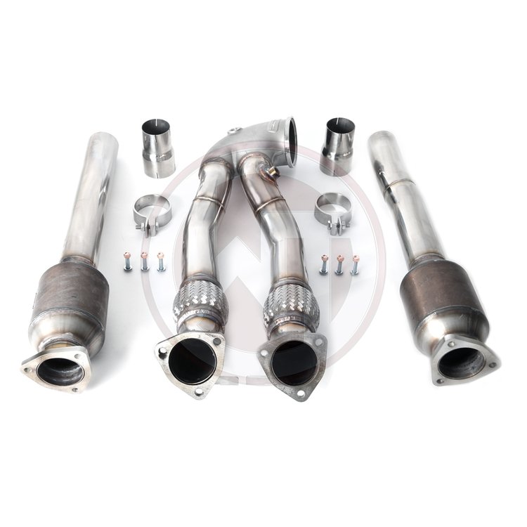 Wagner Downpipe kit Audi TTRS 8S 2.5 TFSI 294kw 05/2016- incl.2x 200CPI cat. pipes