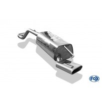 Skoda Roomster 5J Einddemper - 130x50 Typ 52 FOX