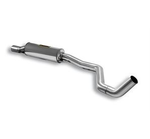 500 ABARTH 1.4T (135 pk) 08 -> Supersprint Centre exhaust