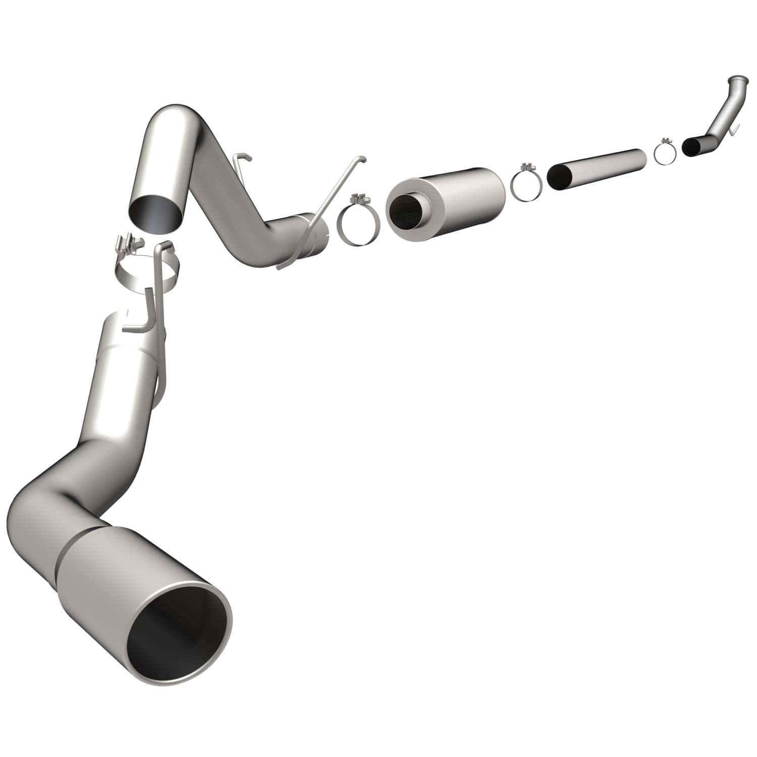 Dodge Sys TB XL 02-04 Dodge Ram 3500 Magnaflow Cat-Back