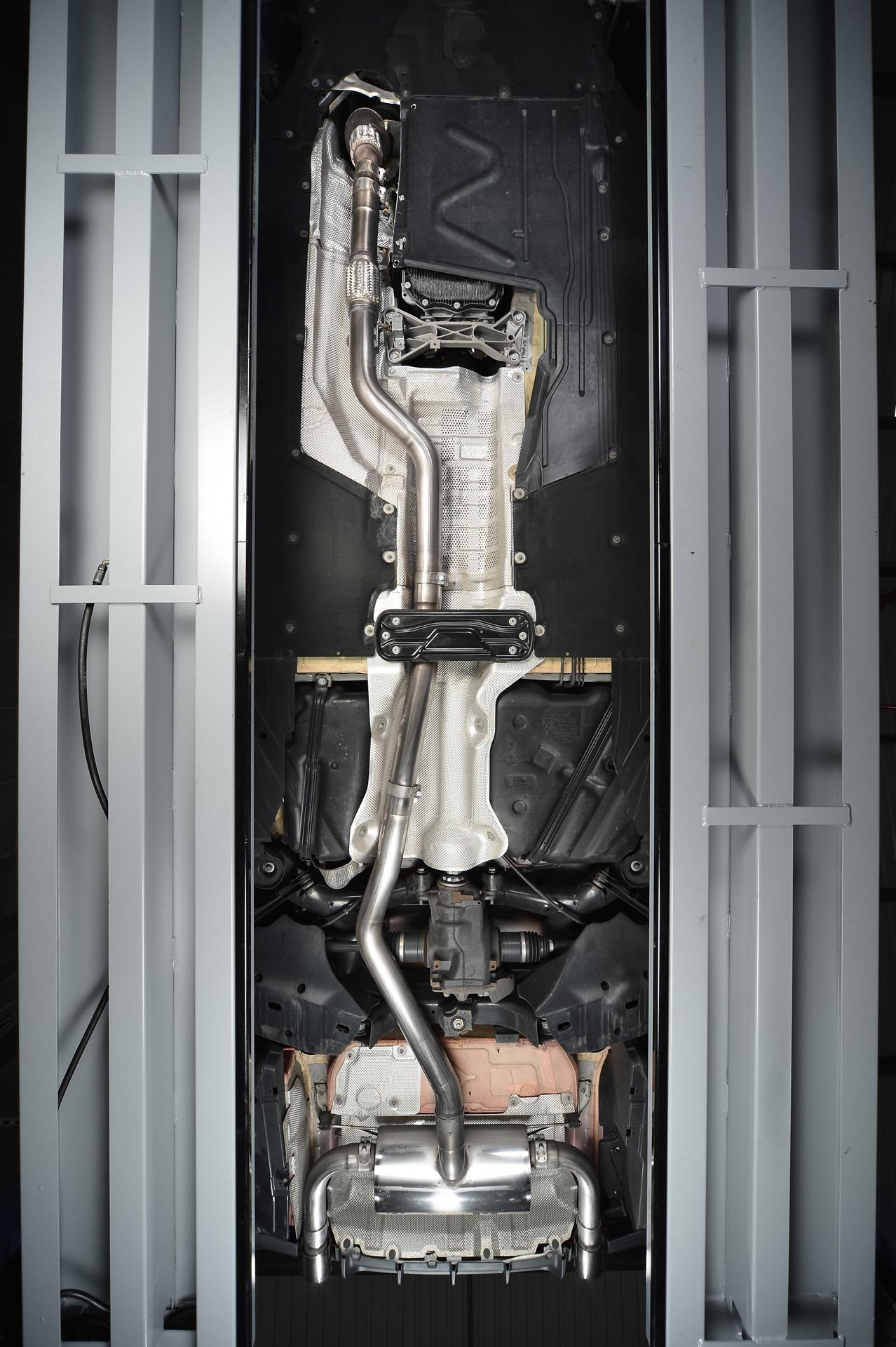 Milltek BMW 3 Series F30 dual cat-back systeem met gepolijste 90