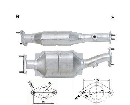 Ford MONDEO 1.8i 16V 1798 cc 81 Kw / 110 cv HE18SFI Magnaflow CA