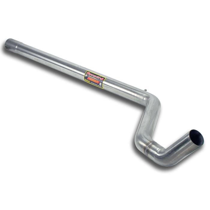 Centre pipe for Performance sport exhaust for 500 ABARTH 1.4T Assetto Corse (190 Hp) Ø65 mm with val