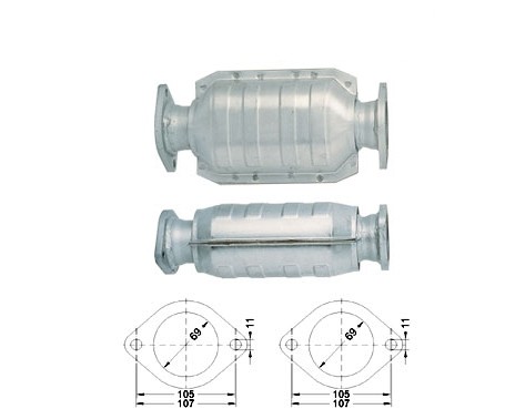 Nissan SUNNY 1.6 16V 1597 cc 66 Kw / 90 cv GA16DS Magnaflow CAT