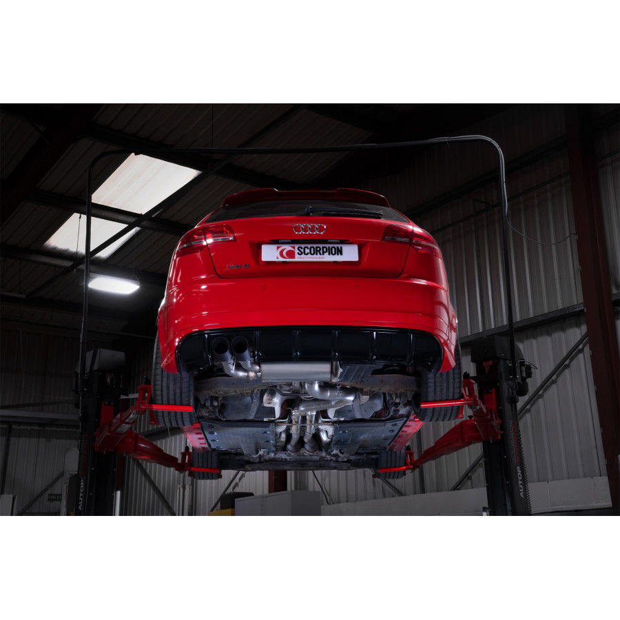 Audi RS3 8P Sportback 11 - 12 Non-resonated secondary cat-back system