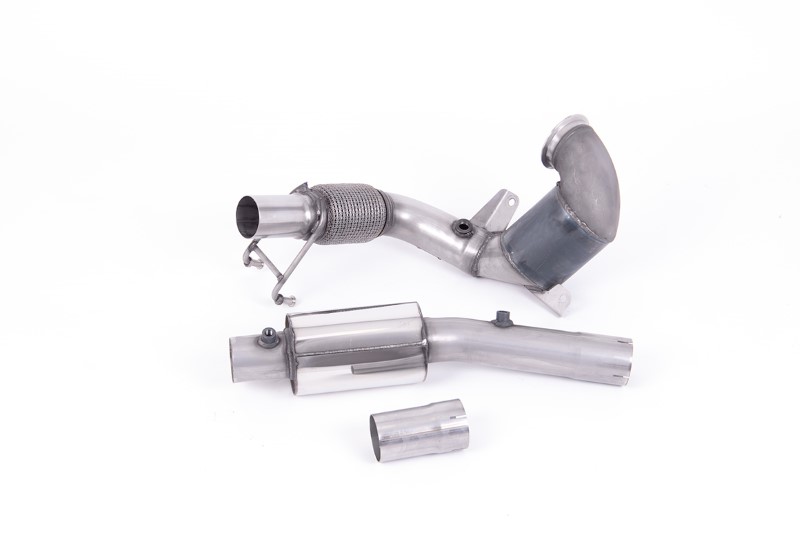 Milltek Audi A1 40TFSI 5 Door 2.0 (200PS) with OPF/GPF  Cast Downpipe with HJS High Flow Sports Cat