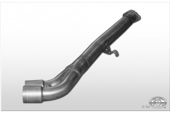 BMW E36 320/ 323 Verbindingsbuis met Einddemper BM021102-xxx Dop