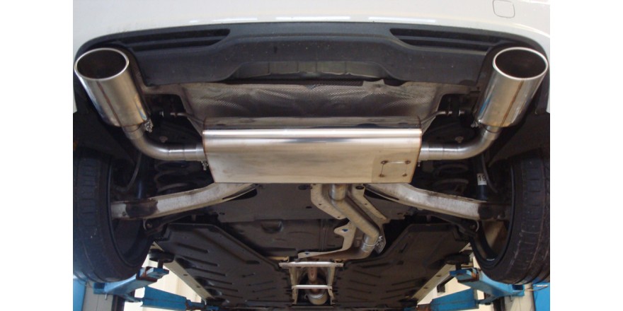 Mercedes B-Klasse - 246 Einddemper dwars Uitgang rechts/links -