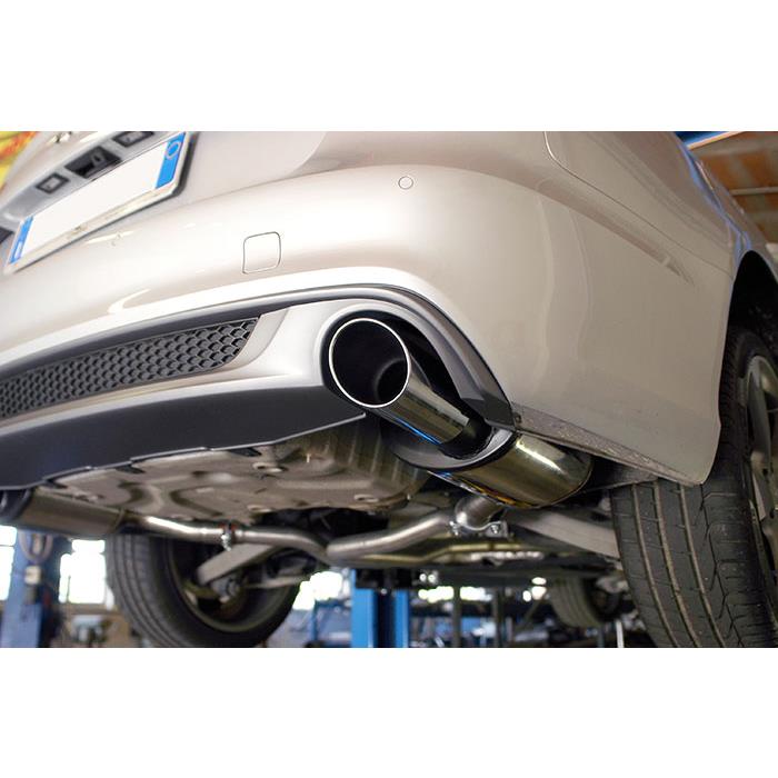 AUDI A6 C7 4G (Sedan + Avant) 2.0 TDI (177 - 190 Hp) 2011 -> 2014 Rear exhaust Right O100