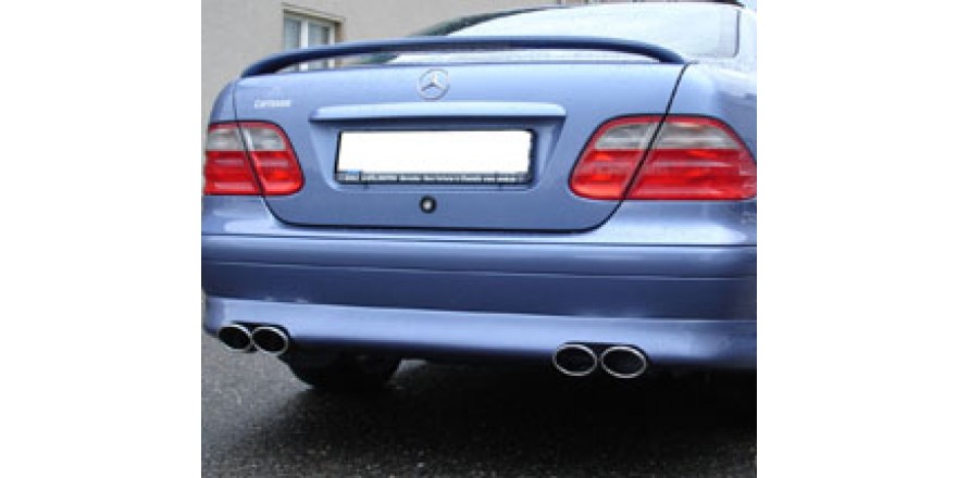 Mercedes CLK Typ 208 Einddemper Uitgang rechts/links - 2x88x74 T