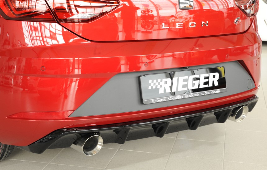 Uitlaatsysteem Seat Leon 5F (FR) 1.8l TSI 2.0l TDI Rieger