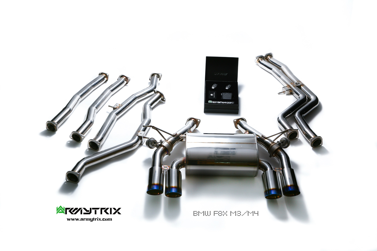 Armytrix BMW F80 M3 (S55) (2014-) De-drone Front pipe + Mid pipe