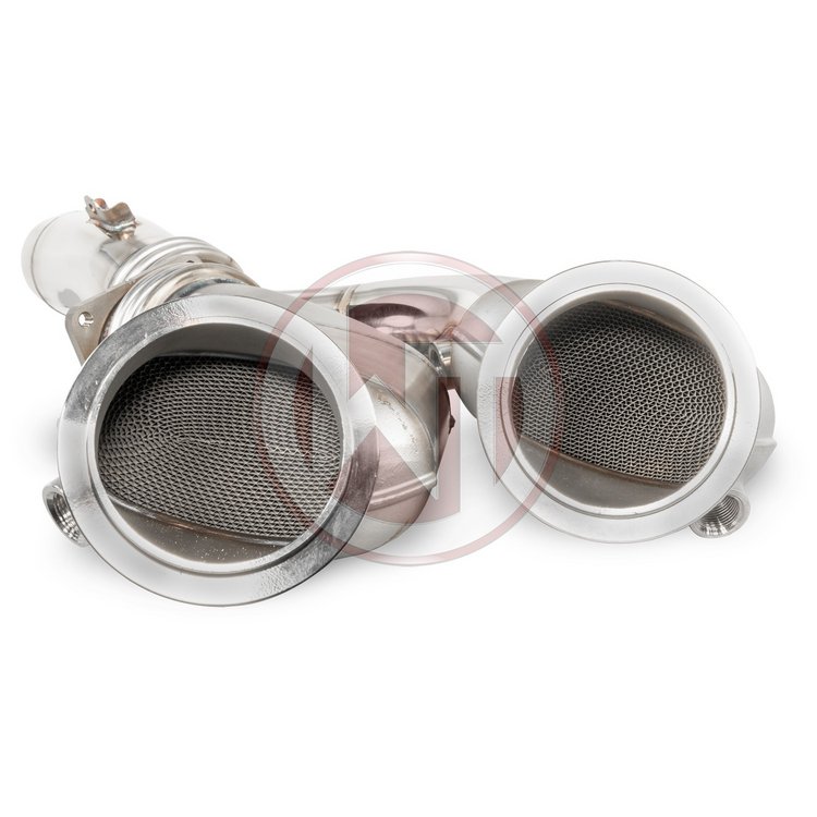 BMW M3 F80 met roetfilter Wagner Downpipe kit incl. 1x 200CPI sportkat.